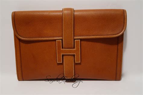 authentic Hermes clutch